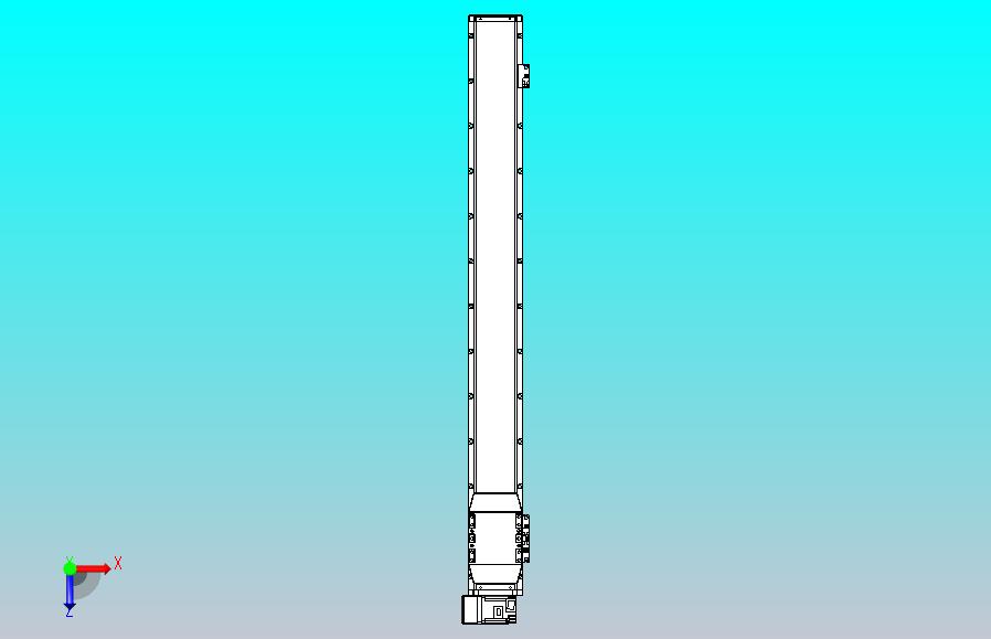 机器人皮带驱动直线轴TPA-GCB-120-P70-L1000-LU-M20-N3