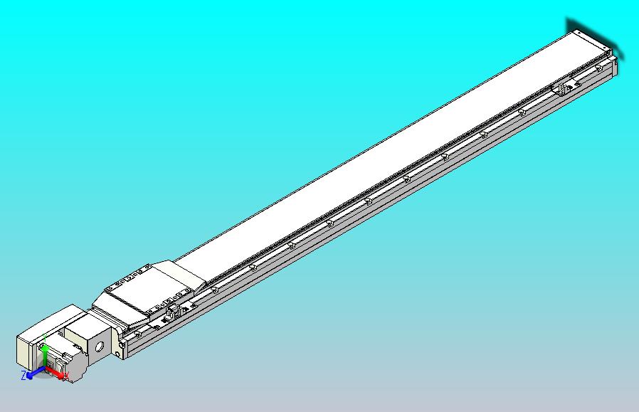 机器人皮带驱动直线轴TPA-GCB-120-P70-L1000-QL-M20-N3