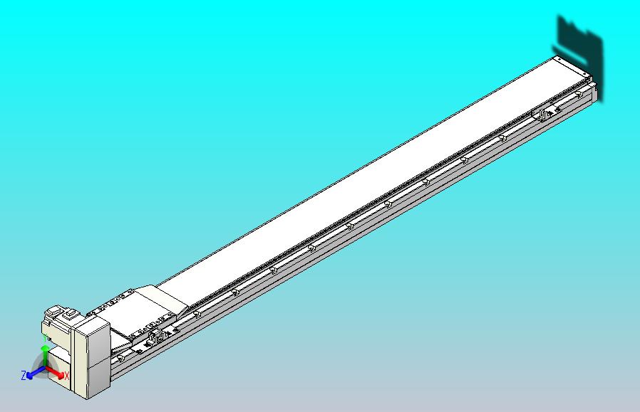 机器人皮带驱动直线轴TPA-GCB-120-P70-L1000-RU-M20-N3