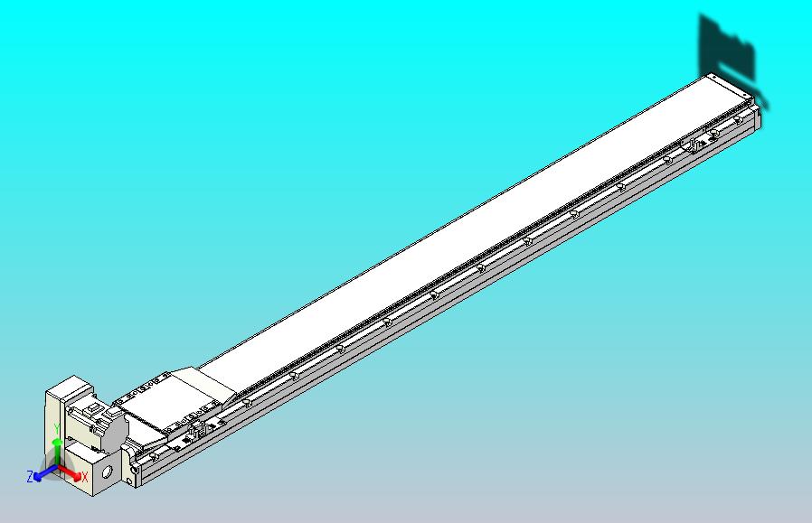 机器人皮带驱动直线轴TPA-GCB-120-P70-L1050-LU-M20-N3