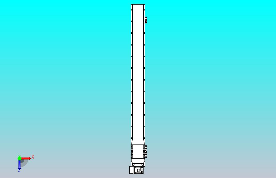 机器人皮带驱动直线轴TPA-GCB-120-P70-L1100-LU-M20-N3