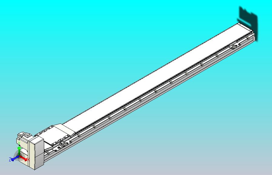 机器人皮带驱动直线轴TPA-GCB-120-P70-L1100-RU-M20-N3