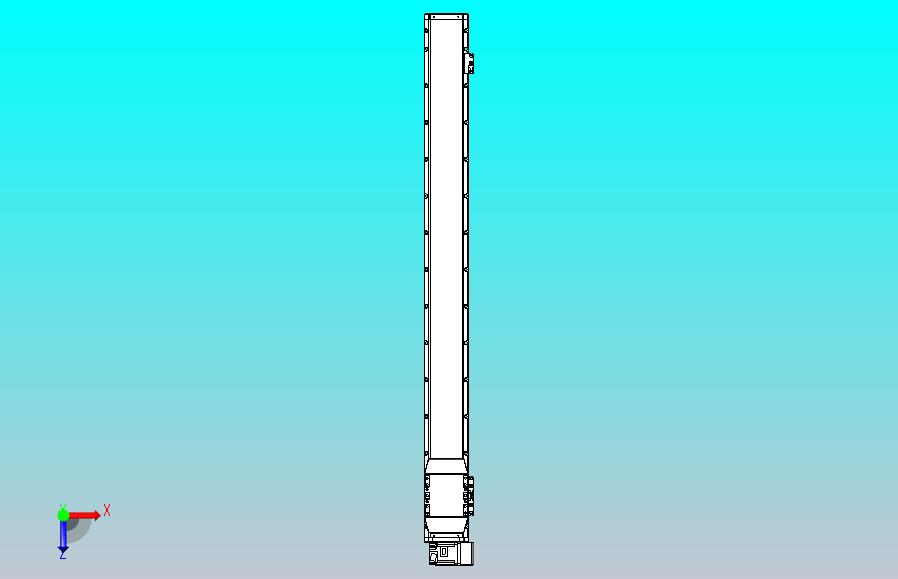 机器人皮带驱动直线轴TPA-GCB-120-P70-L1150-RU-M20-N3
