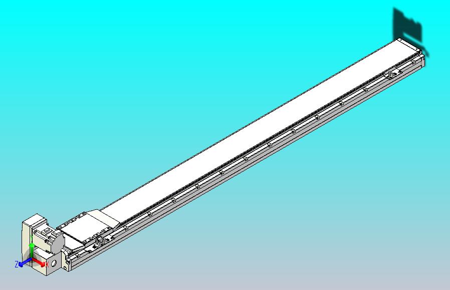 机器人皮带驱动直线轴TPA-GCB-120-P70-L1200-LU-M20-N3