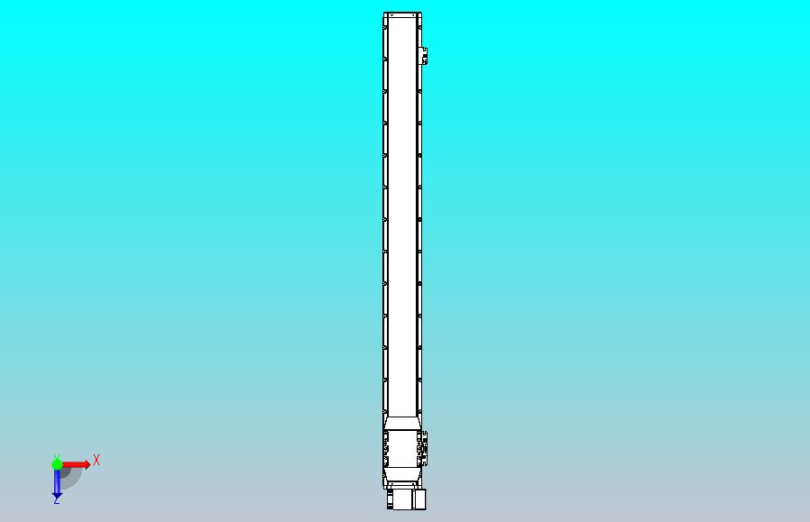 机器人皮带驱动直线轴TPA-GCB-120-P70-L1200-RP-M20-N3