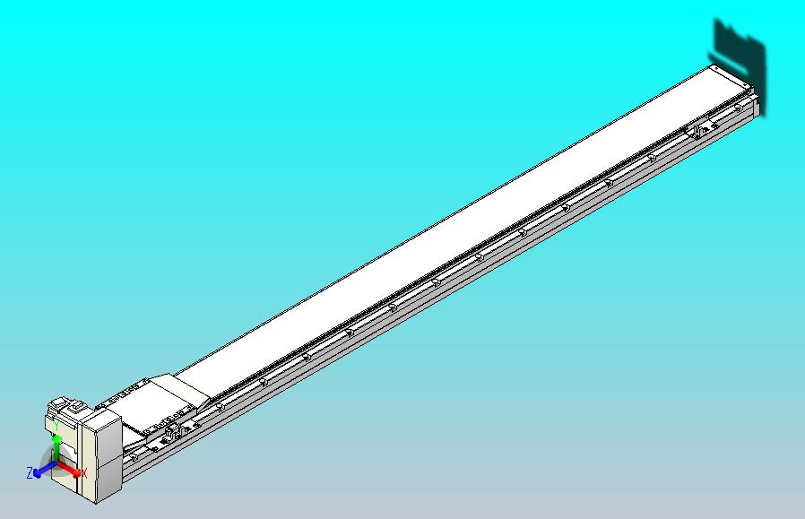 机器人皮带驱动直线轴TPA-GCB-120-P70-L1200-RU-M20-N3