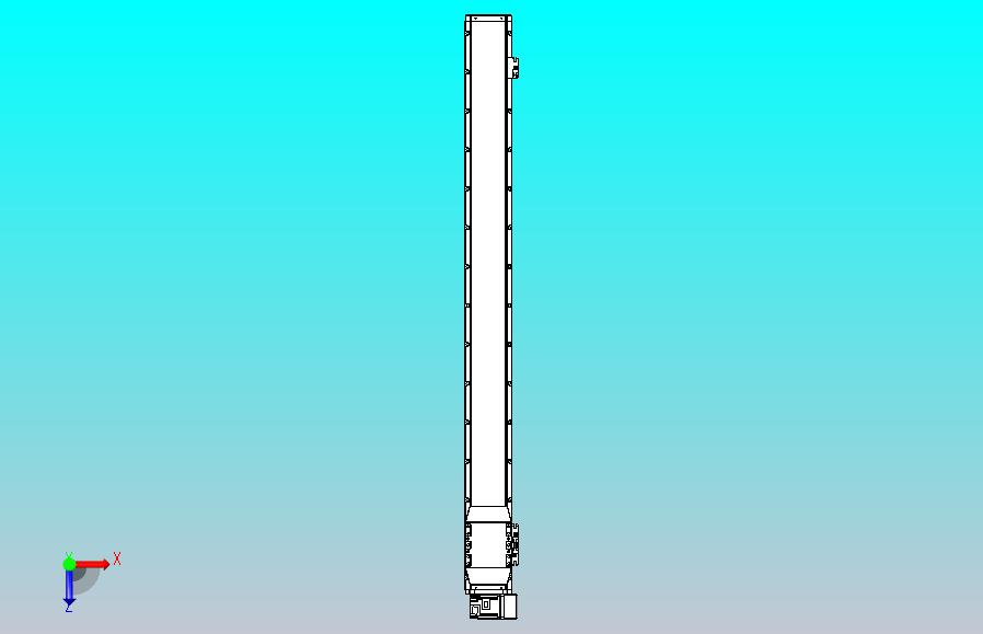 机器人皮带驱动直线轴TPA-GCB-120-P70-L1200-RU-M20-N3