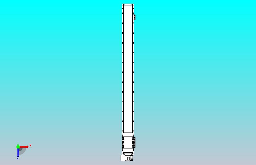 机器人皮带驱动直线轴TPA-GCB-120-P70-L1250-LU-M20-N3