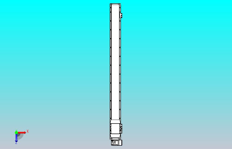 机器人皮带驱动直线轴TPA-GCB-120-P70-L1250-RU-M20-N3