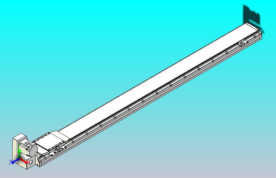 机器人皮带驱动直线轴TPA-GCB-120-P70-L1300-LU-M20-N3