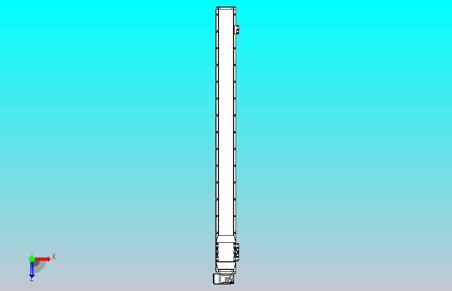 机器人皮带驱动直线轴TPA-GCB-120-P70-L1300-LU-M20-N3