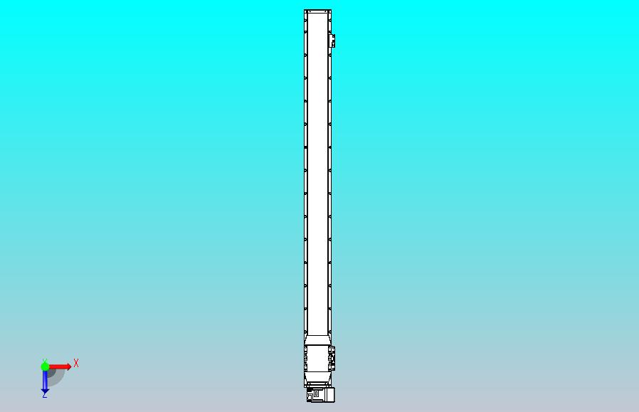 机器人皮带驱动直线轴TPA-GCB-120-P70-L1350-RU-M20-N3