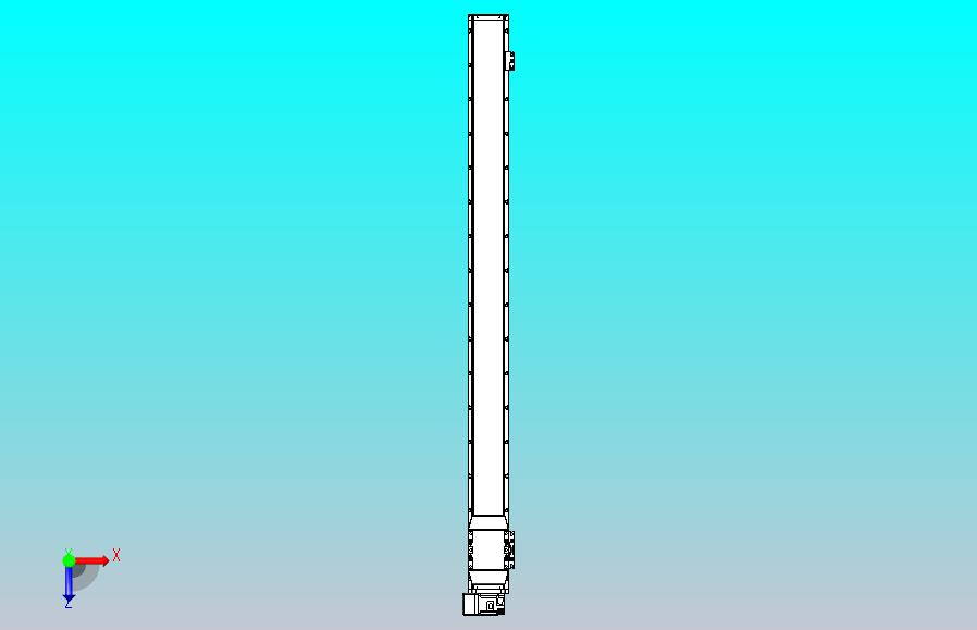 机器人皮带驱动直线轴TPA-GCB-120-P70-L1400-LU-M20-N3