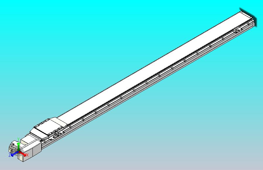 机器人皮带驱动直线轴TPA-GCB-120-P70-L1400-QR-M20-N3