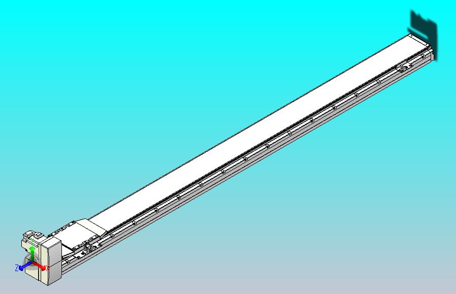 机器人皮带驱动直线轴TPA-GCB-120-P70-L1400-RU-M20-N3
