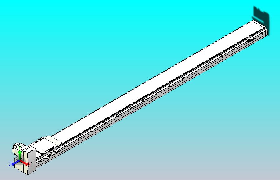 机器人皮带驱动直线轴TPA-GCB-120-P70-L1500-RU-M20-N3