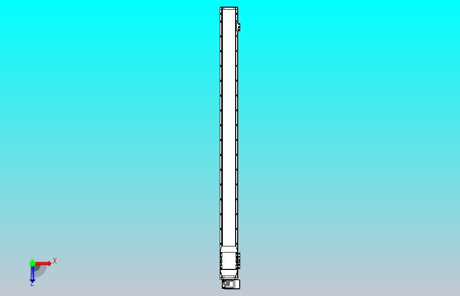 机器人皮带驱动直线轴TPA-GCB-120-P70-L1550-RU-M20-N3