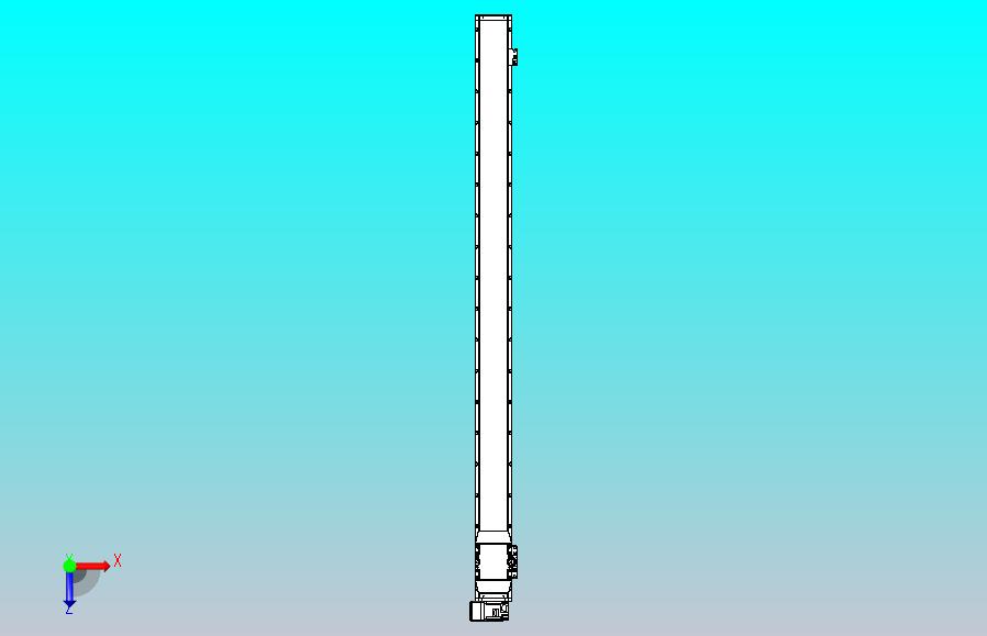 机器人皮带驱动直线轴TPA-GCB-120-P70-L1600-LU-M20-N3
