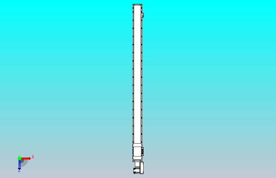 机器人皮带驱动直线轴TPA-GCB-120-P70-L1650-QR-M20-N3