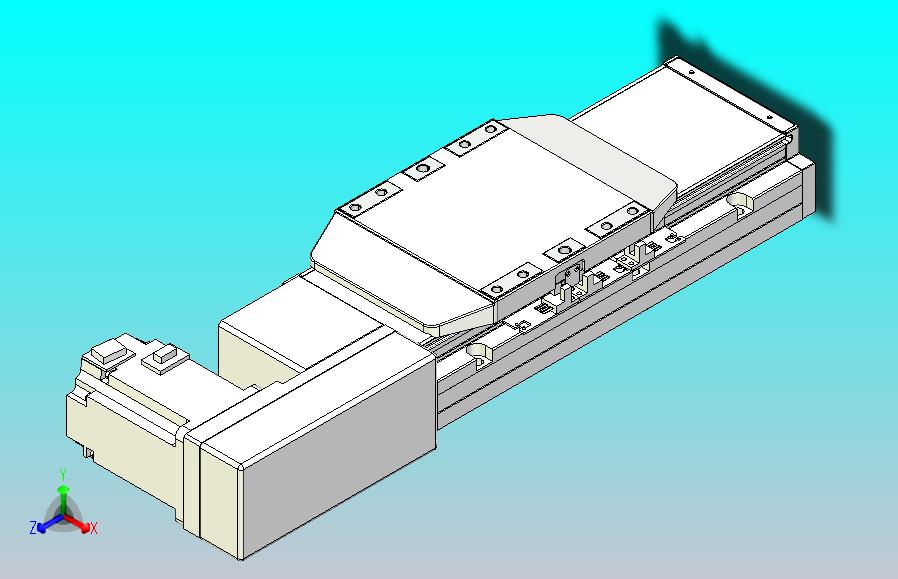 机器人皮带驱动直线轴TPA-GCB-150-P80-L50-QR-M75-N3