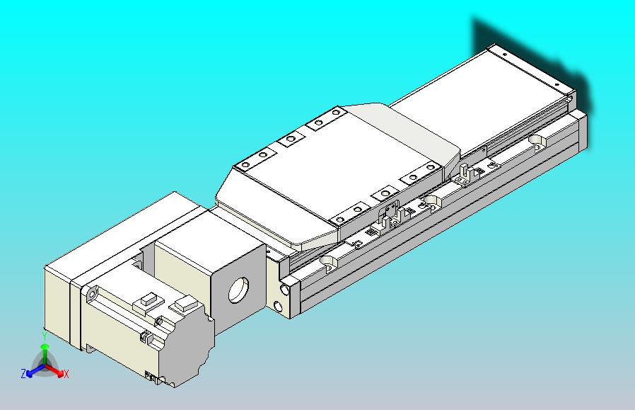 机器人皮带驱动直线轴TPA-GCB-150-P80-L100-QL-M75-N3