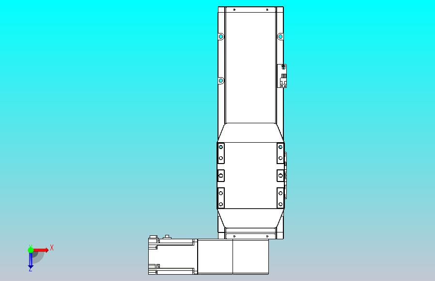 机器人皮带驱动直线轴TPA-GCB-150-P80-L200-DR-M75-N3
