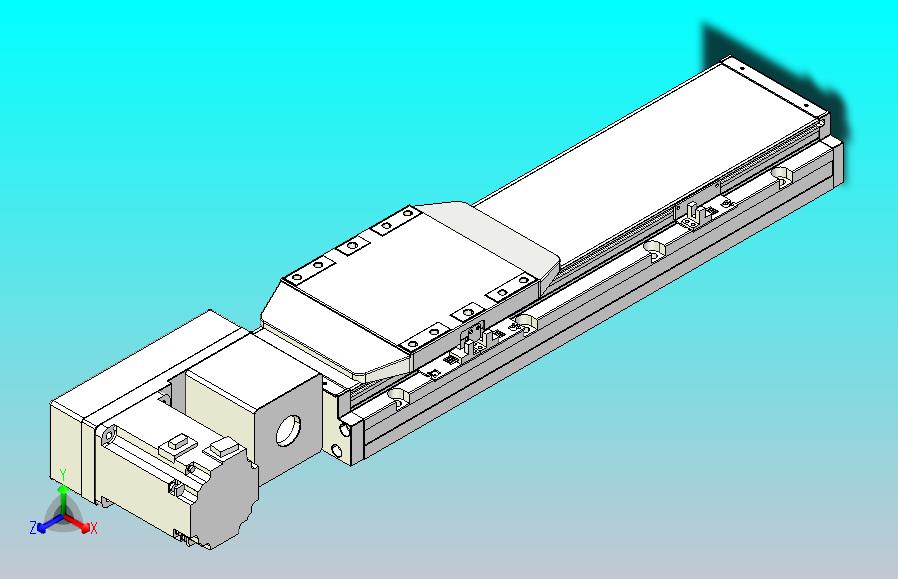 机器人皮带驱动直线轴TPA-GCB-150-P80-L250-QL-M75-N3