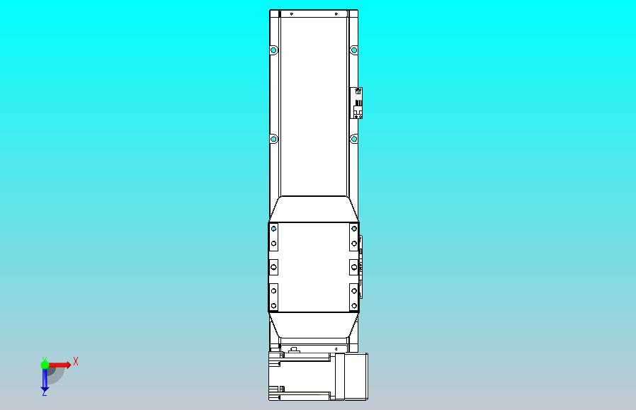 机器人皮带驱动直线轴TPA-GCB-150-P80-L250-RU-M75-N3