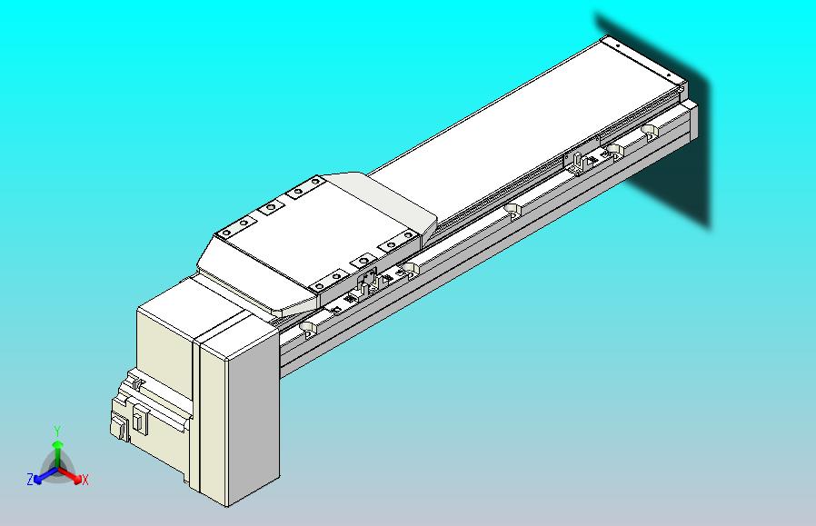 机器人皮带驱动直线轴TPA-GCB-150-P80-L300-RP-M75-N3
