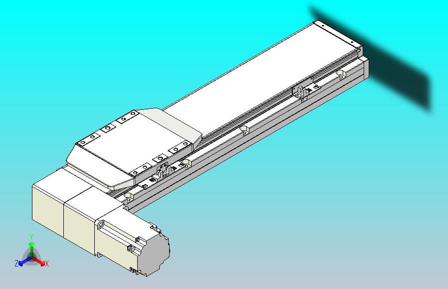 机器人皮带驱动直线轴TPA-GCB-150-P80-L350-DL-M75-N3