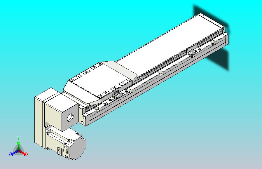 机器人皮带驱动直线轴TPA-GCB-150-P80-L350-LP-M75-N3