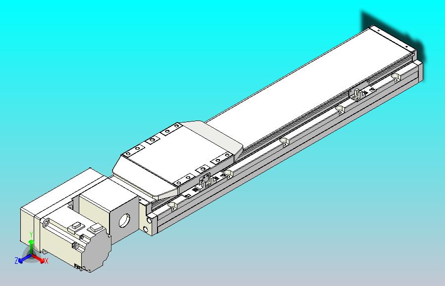 机器人皮带驱动直线轴TPA-GCB-150-P80-L400-QL-M75-N3