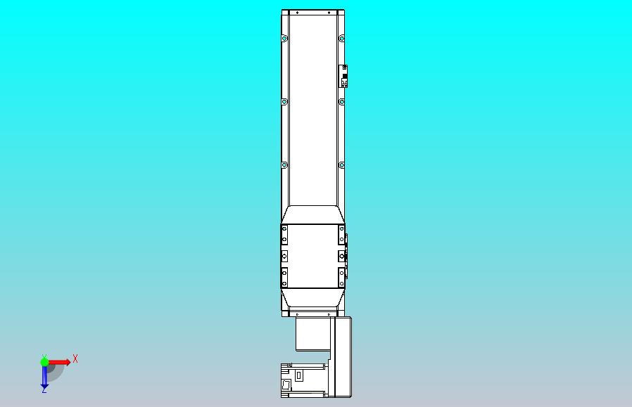 机器人皮带驱动直线轴TPA-GCB-150-P80-L400-QR-M75-N3