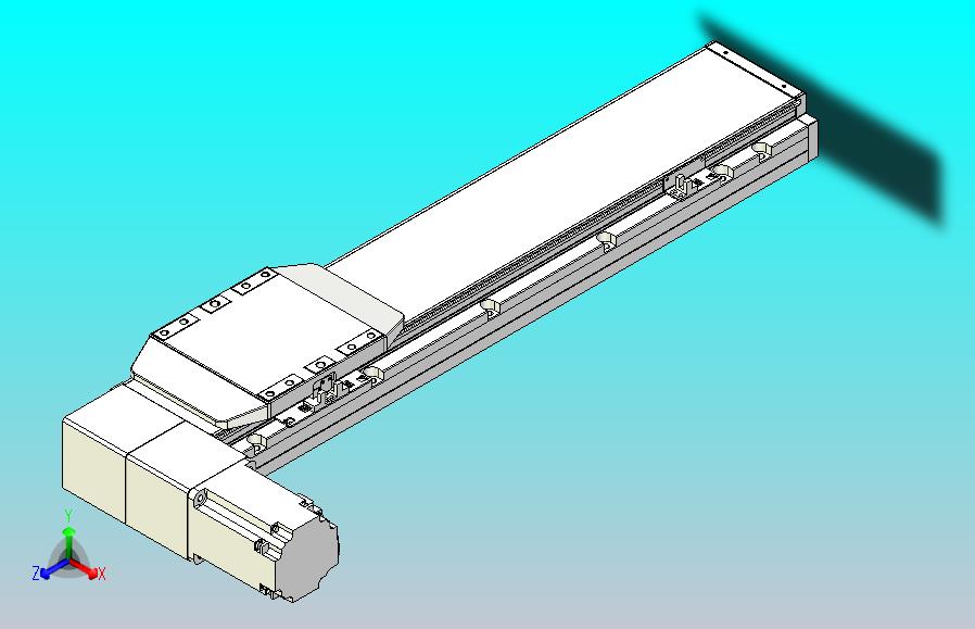机器人皮带驱动直线轴TPA-GCB-150-P80-L450-DL-M75-N3
