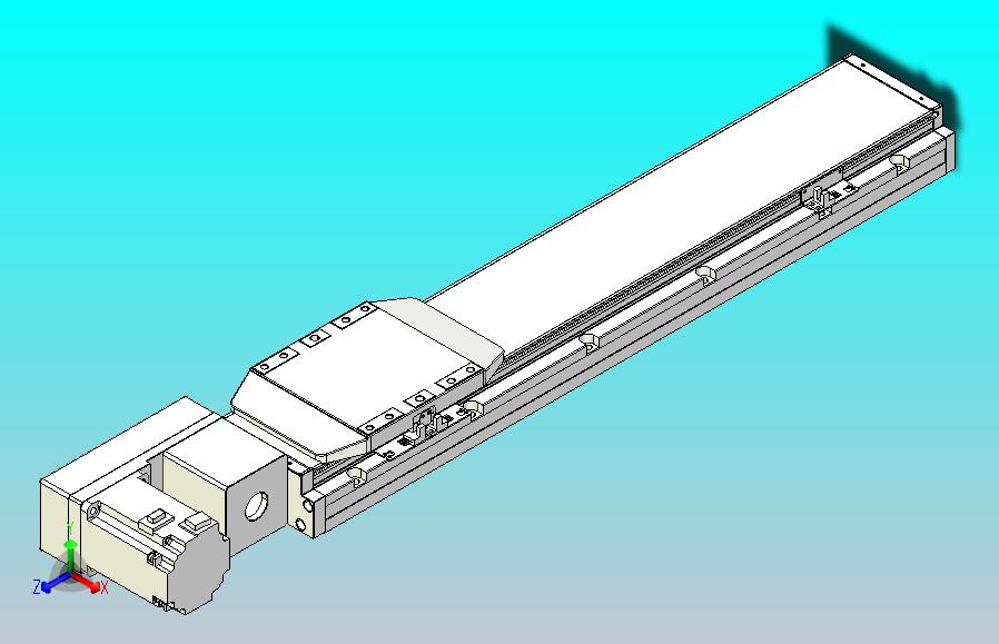 机器人皮带驱动直线轴TPA-GCB-150-P80-L500-QL-M75-N3