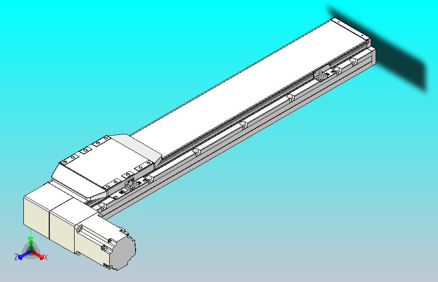 机器人皮带驱动直线轴TPA-GCB-150-P80-L600-DL-M75-N3