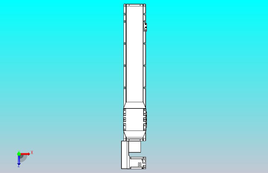 机器人皮带驱动直线轴TPA-GCB-150-P80-L600-QL-M75-N3