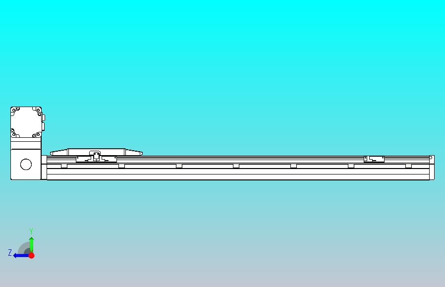 机器人皮带驱动直线轴TPA-GCB-150-P80-L700-LU-M75-N3