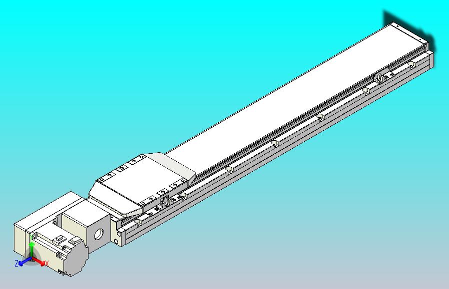 机器人皮带驱动直线轴TPA-GCB-150-P80-L700-QL-M75-N3