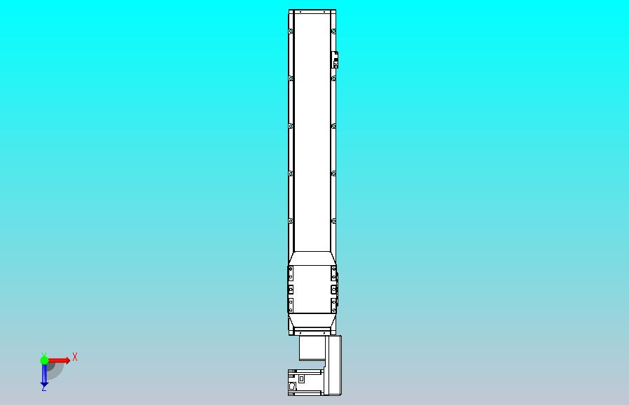 机器人皮带驱动直线轴TPA-GCB-150-P80-L700-QR-M75-N3