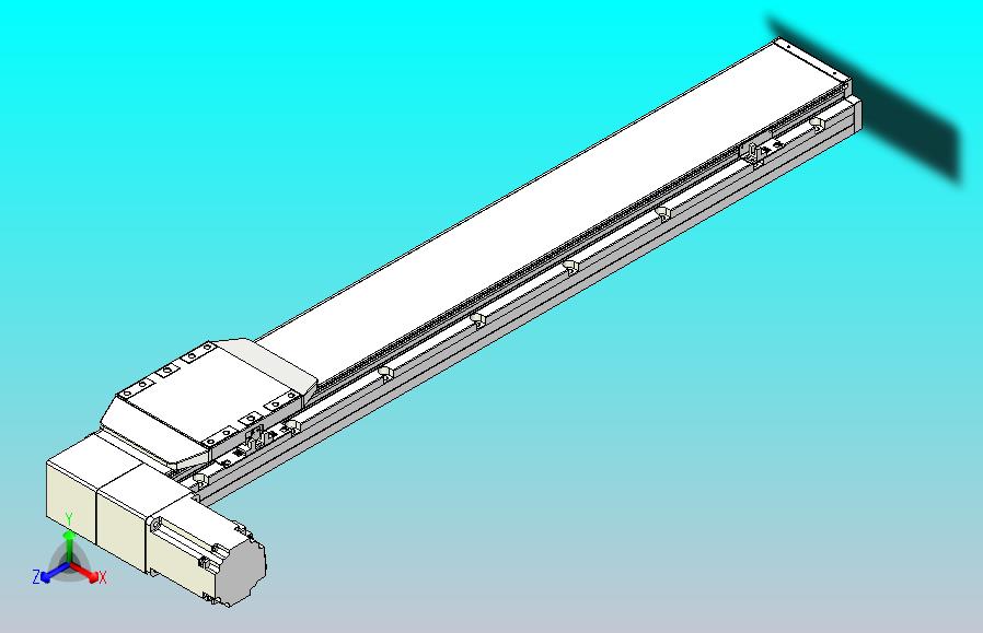 机器人皮带驱动直线轴TPA-GCB-150-P80-L800-DL-M75-N3