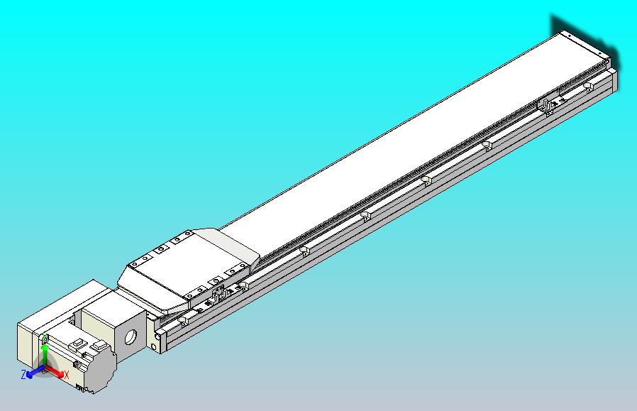 机器人皮带驱动直线轴TPA-GCB-150-P80-L800-QL-M75-N3