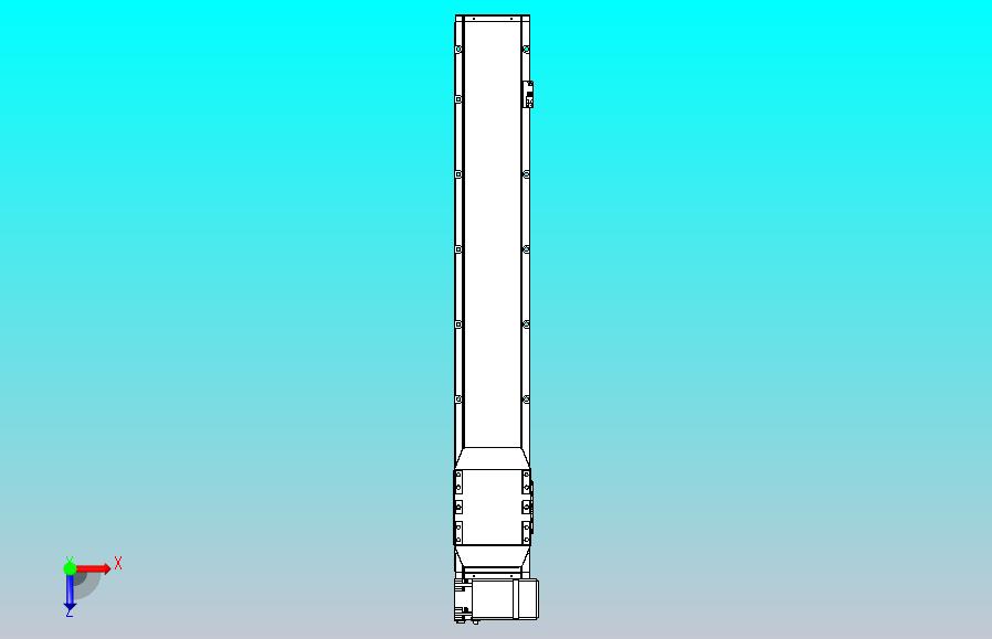 机器人皮带驱动直线轴TPA-GCB-150-P80-L800-RP-M75-N3
