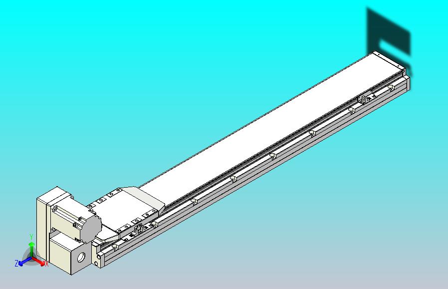 机器人皮带驱动直线轴TPA-GCB-150-P80-L850-LU-M75-N3