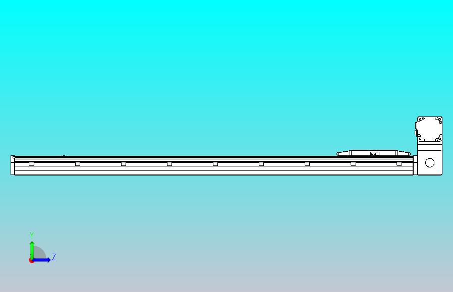 机器人皮带驱动直线轴TPA-GCB-150-P80-L1000-RU-M75-N3