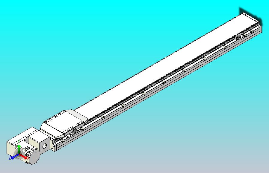 机器人皮带驱动直线轴TPA-GCB-150-P80-L1200-QL-M75-N3