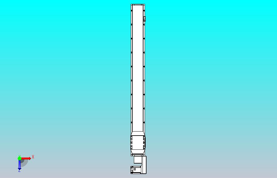 机器人皮带驱动直线轴TPA-GCB-150-P80-L1300-QR-M75-N3