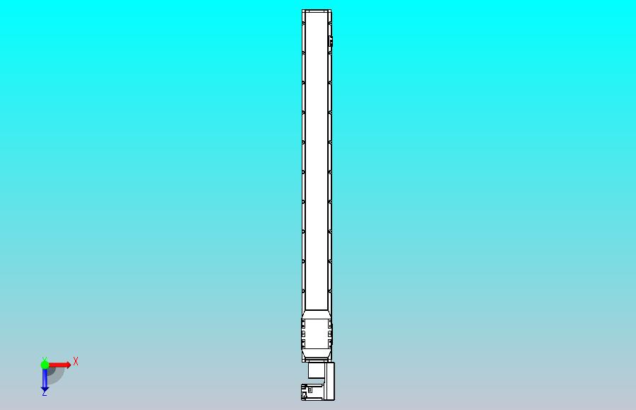 机器人皮带驱动直线轴TPA-GCB-150-P80-L1450-QR-M75-N3