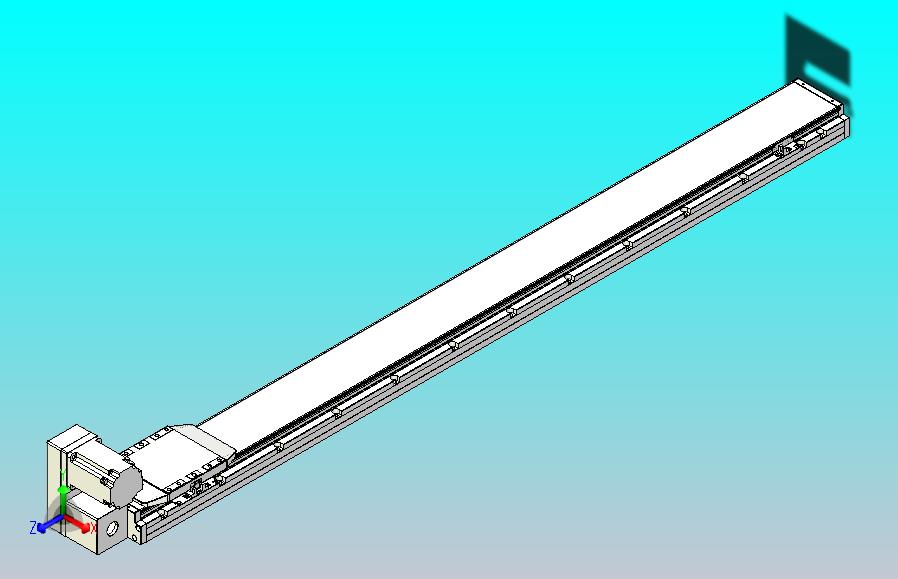 机器人皮带驱动直线轴TPA-GCB-150-P80-L1500-LU-M75-N3