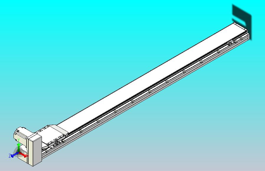 机器人皮带驱动直线轴TPA-GCB-150-P80-L1500-RU-M75-N3